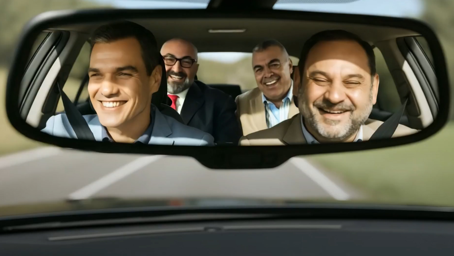 Fotograma del vídeo hecho con IA.
