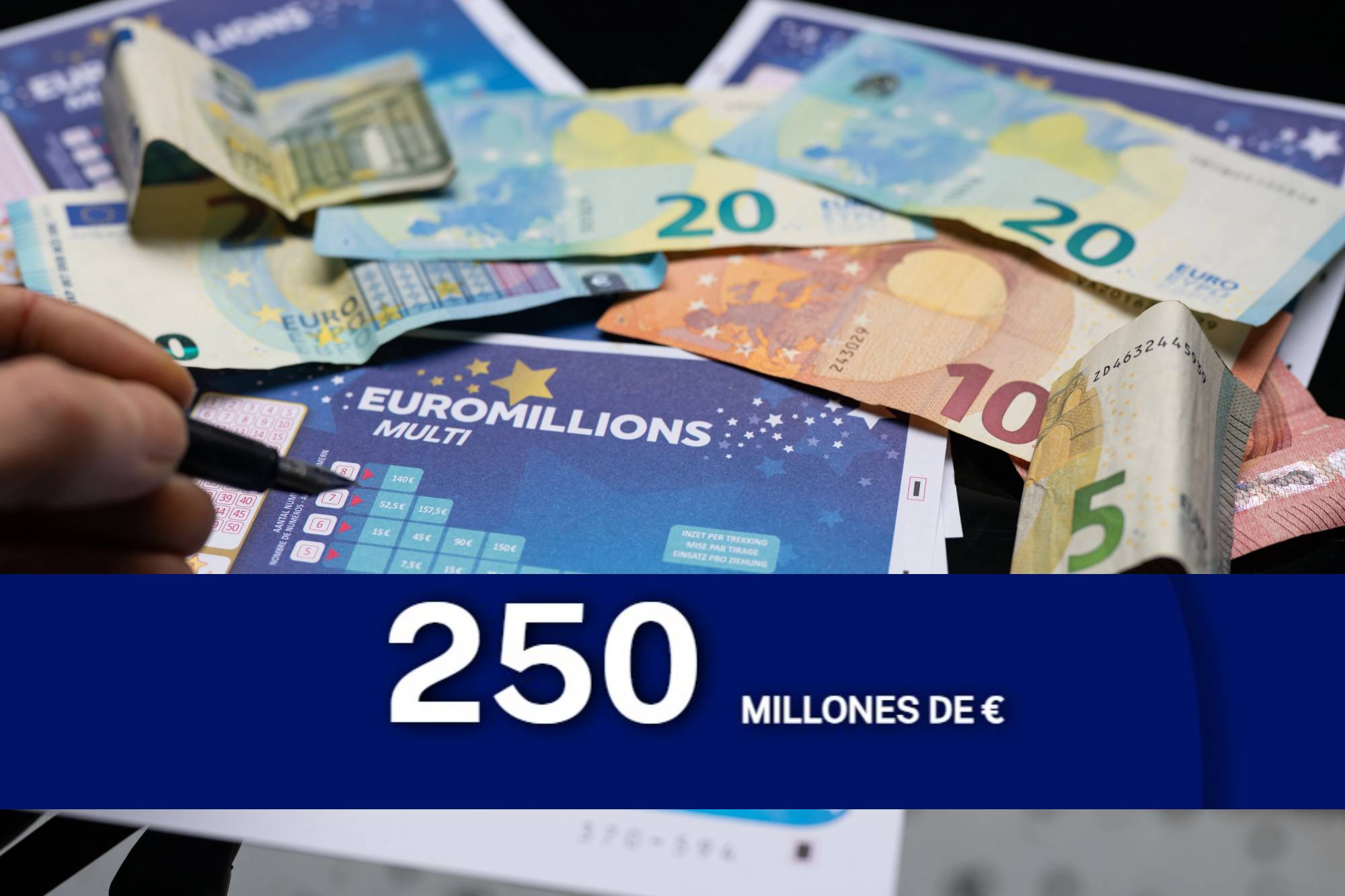 Euromillones Vuelve A Poner en Juego Un Bote de 250 Millones de Euros.