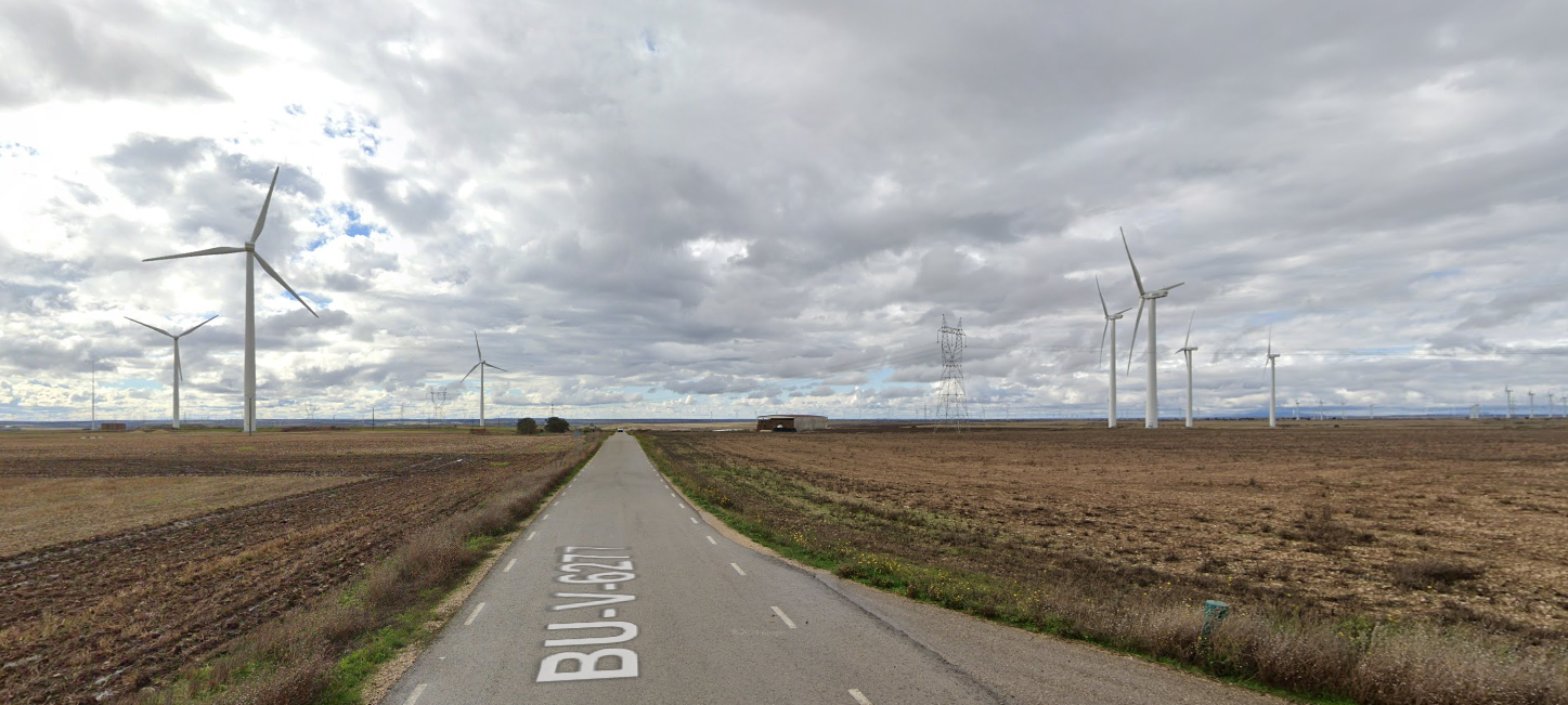Parque eólico de Quintanadueñas, en Burgos.