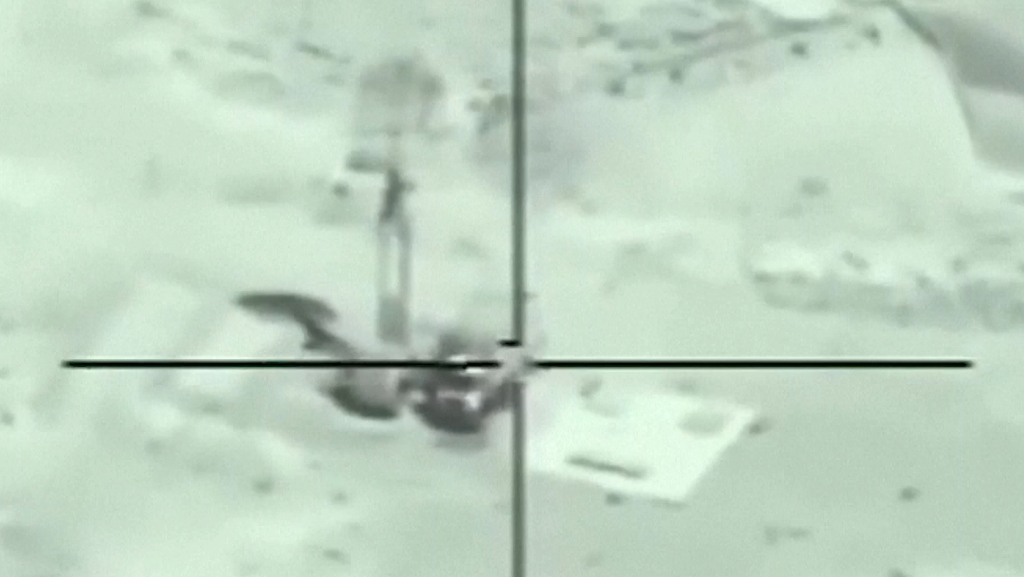 El ejército israelí publica un vídeo que, según afirma, muestra ataques contra sistemas de defensa y lanzadores de misiles en Irán.