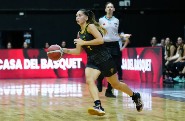 La jugadora de baloncesto Wanda López