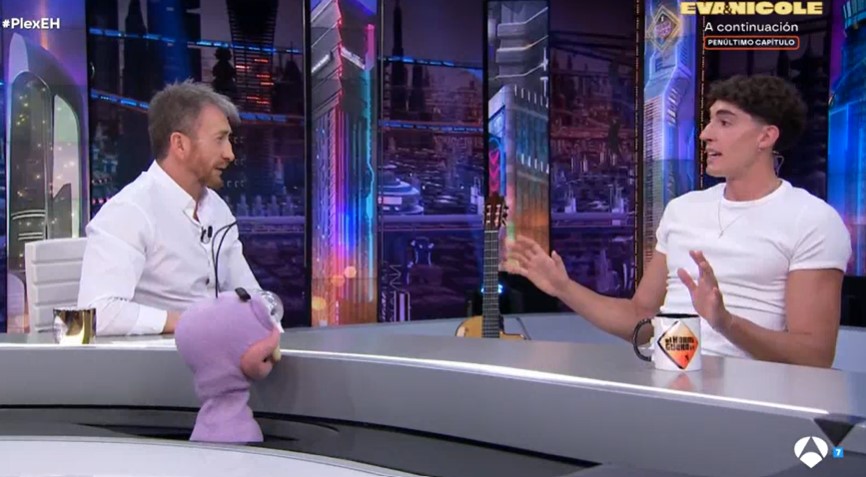 Plex en 'El Hormiguero'.