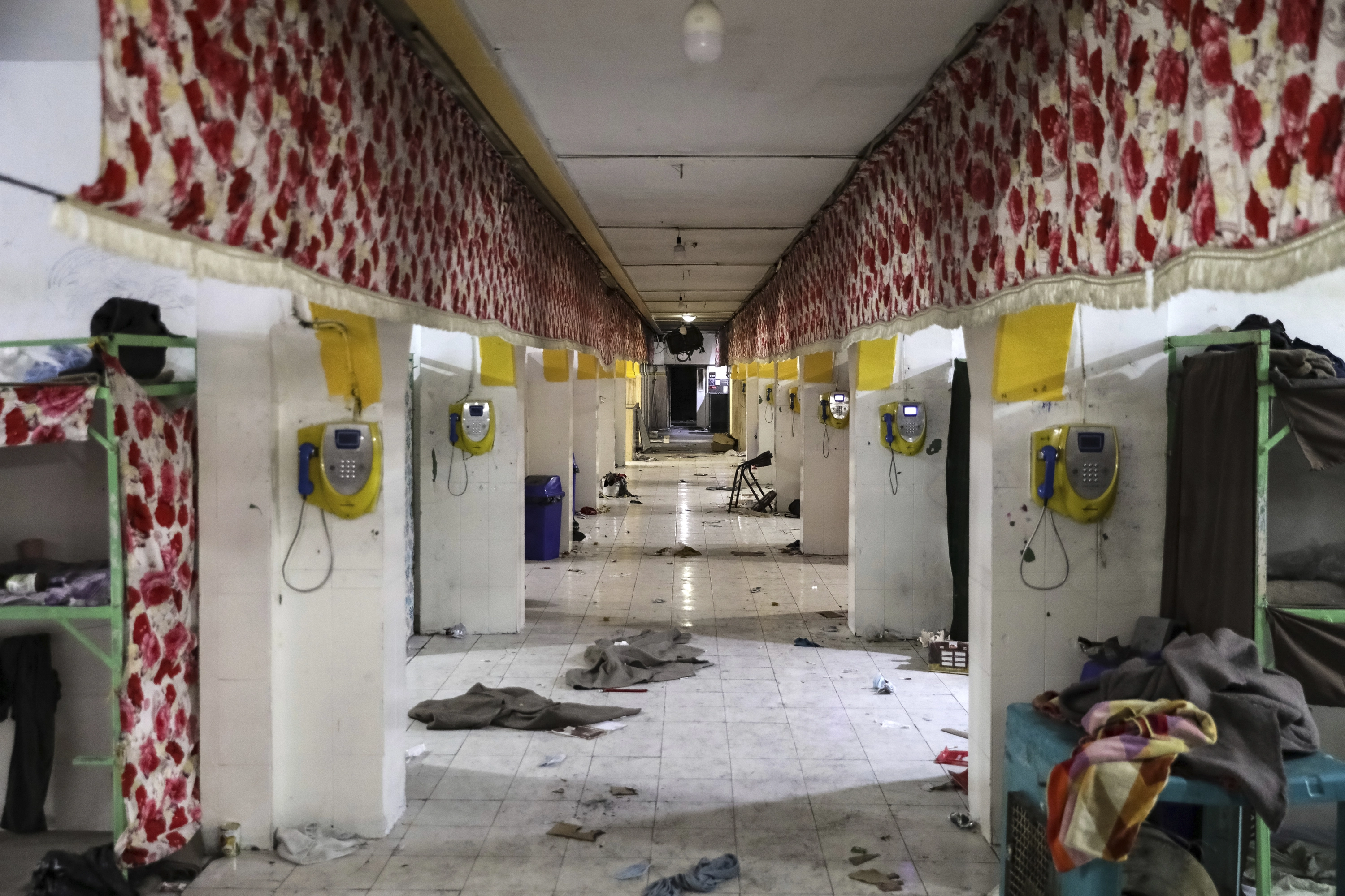 El interio de la cárcel de Evin, en Teherán