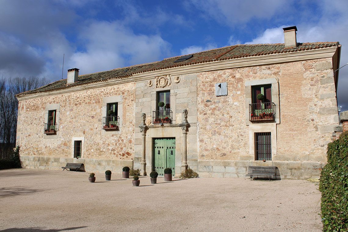 Palacio de Hoyuelos, en la provincia de Segovia (Castilla y León, España)