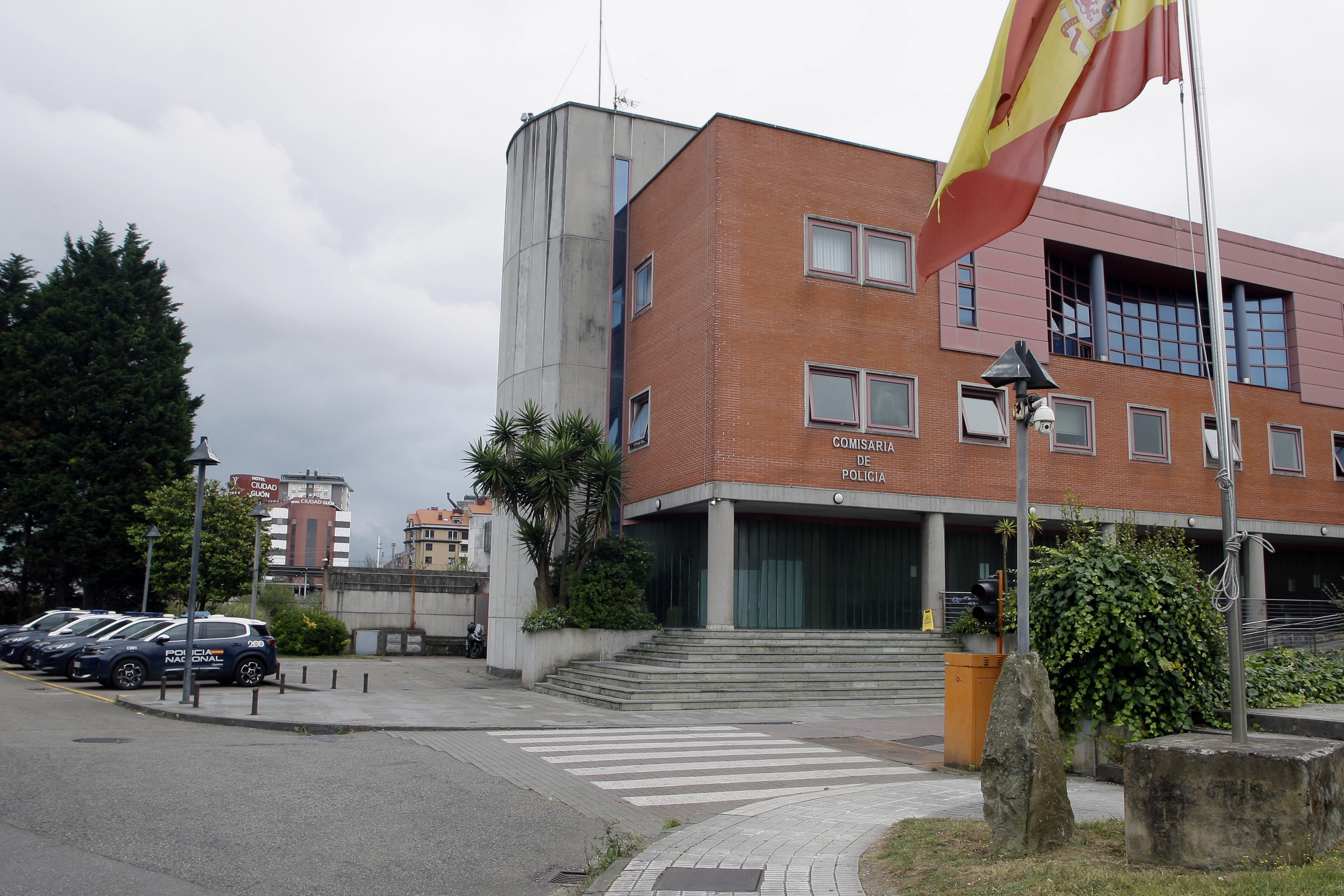 Comisaría de la Policía Nacional en Gijón.