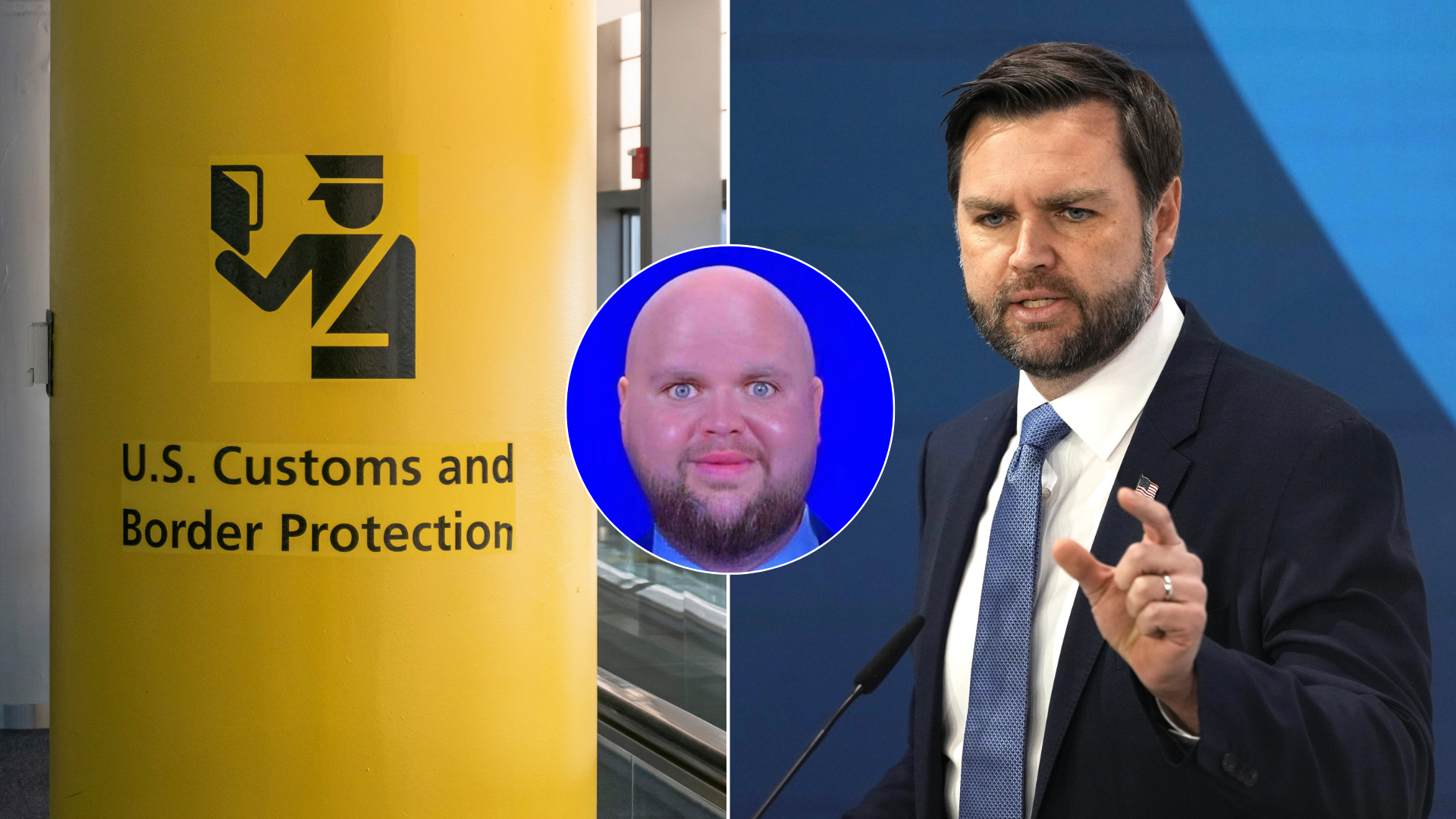 Un viajero noruego asegura que los agentes fronterizos de EEUU le impidieron la entrada en el país por un meme de Vance.