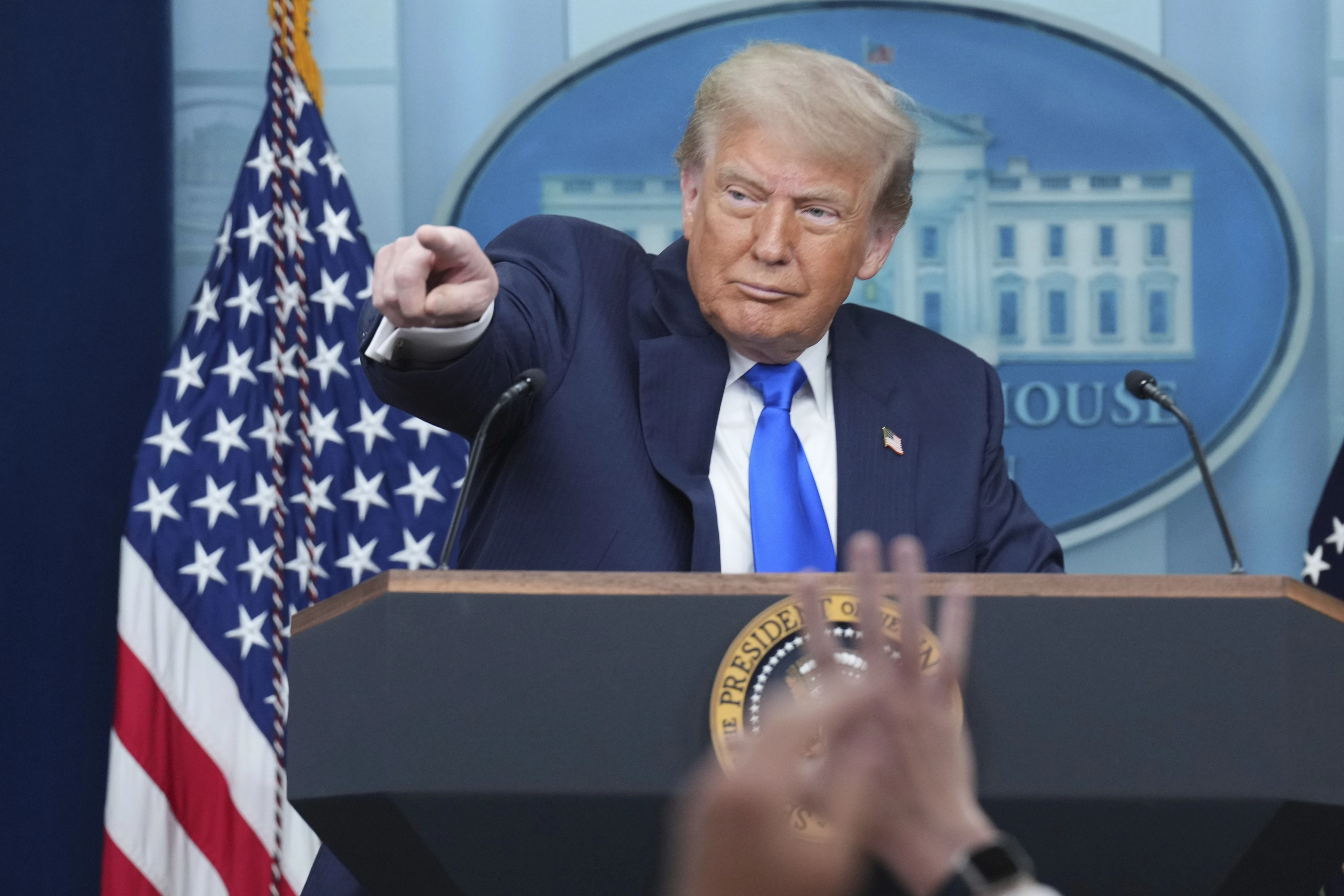 El presidente de Estados Unidos, Donald Trump.