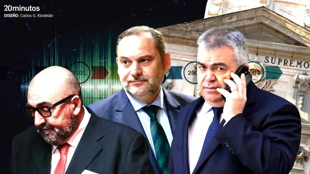 Los audios indican que Cerdán, Koldo y Ábalos se lucraron con mordidas de contratos públicos.