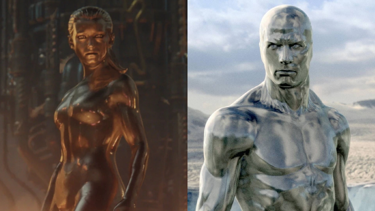 Julia Garner as Shalla-Bal and Estela Silver in 'The Fantastic Four' (2005)