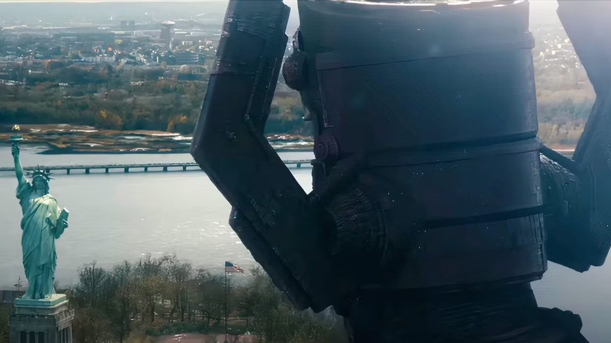 Galactus frame in 'The Fantastic Four: First Steps'