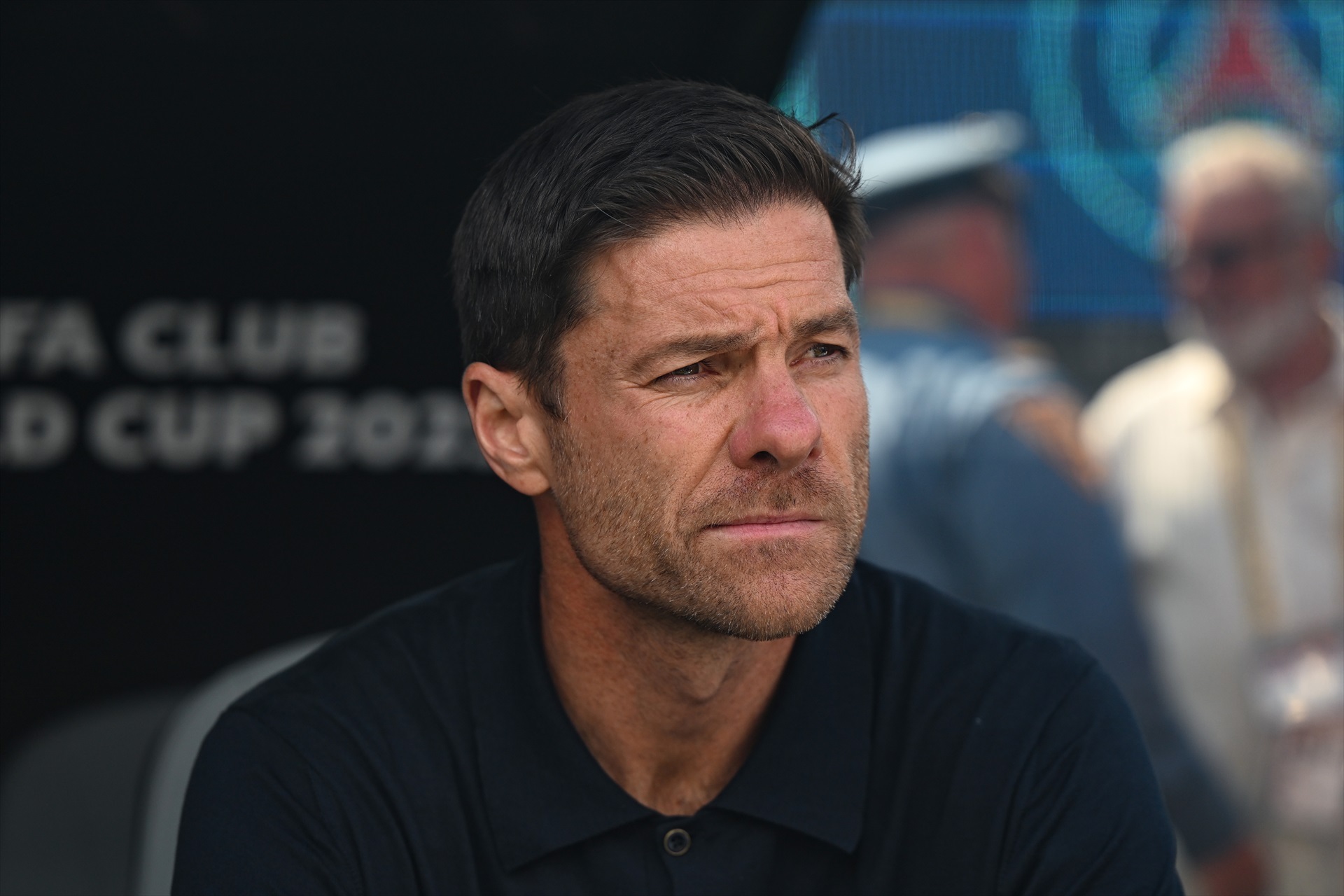 09 July 2025, US, New Jersey: Real Madrid coach Xabi Alonso pictured prior to the start of the FIFA Club World Cup semi final match between Paris Saint-Germain and Real Madrid at Metlife Stadium. Photo: Sven Hoppe/dpa 09/7/2025 ONLY FOR USE IN SPAIN
