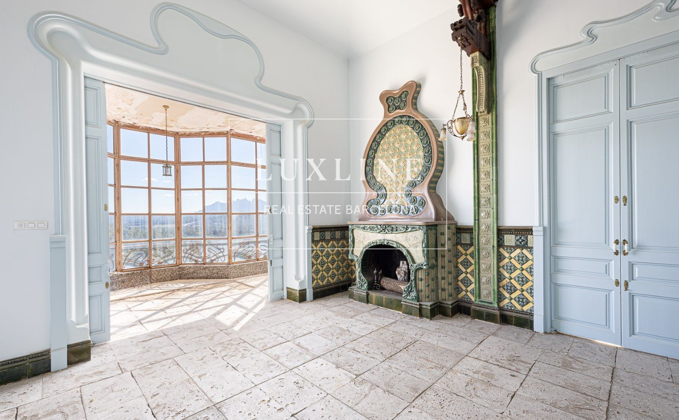 Foto um dos cantos dentro da Masia.