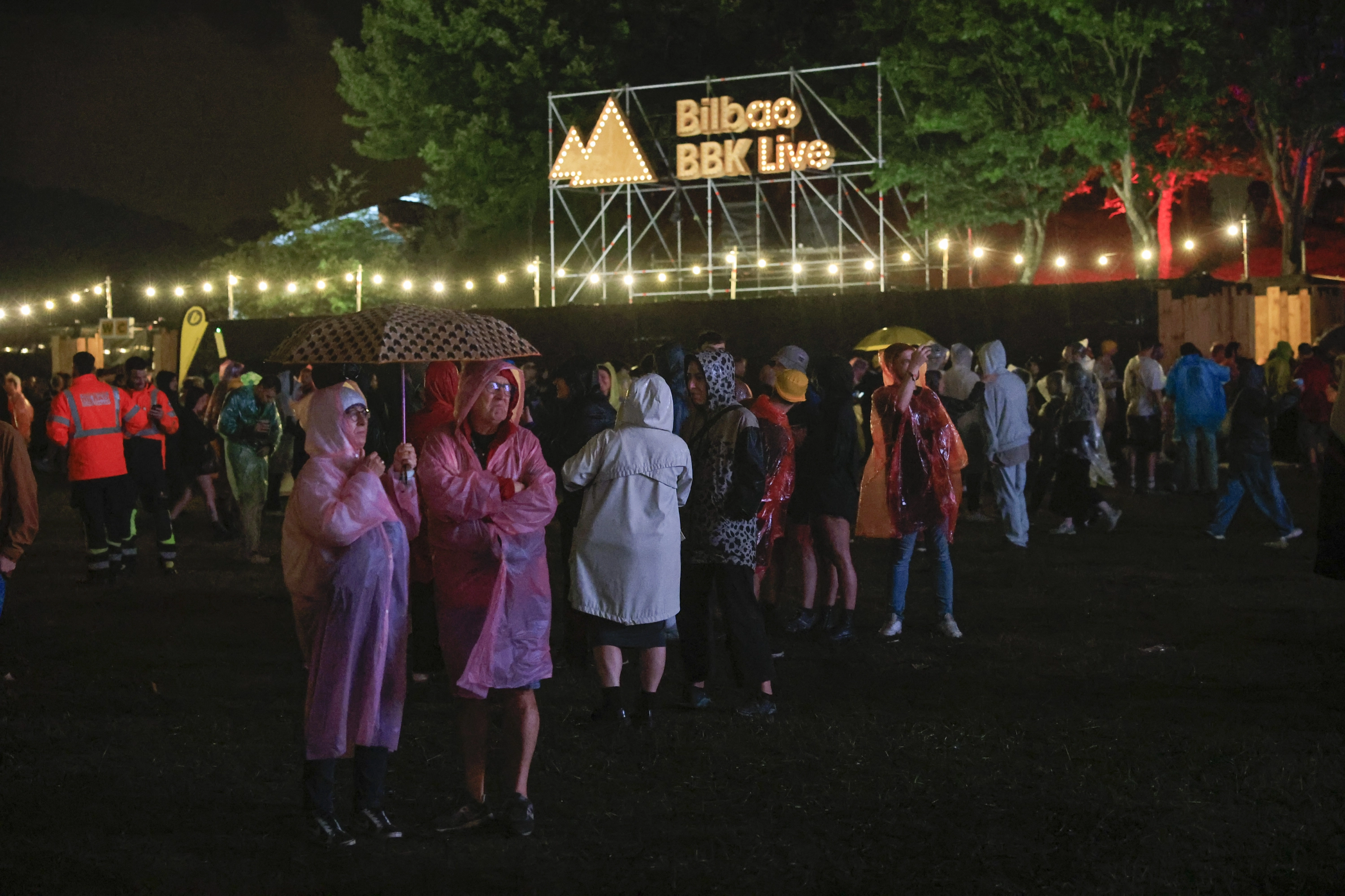 Afetado pelo festival BBK ao vivo Dana.