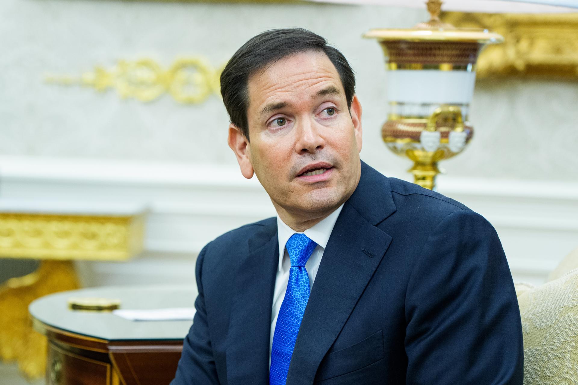 El secretario de estado de Estados Unidos, Marco Rubio.