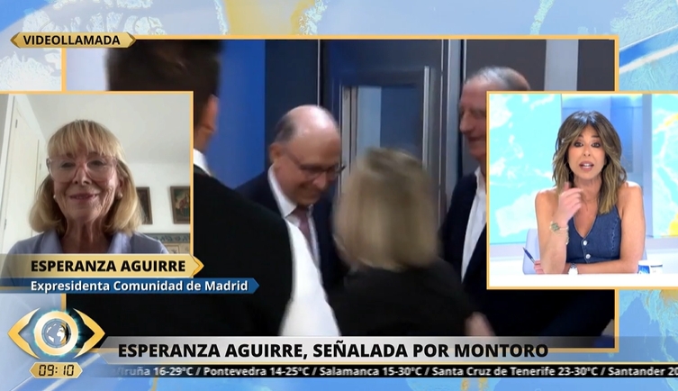 Esperanza Aguirre comenta la imputación de Cristóbal Montoro.