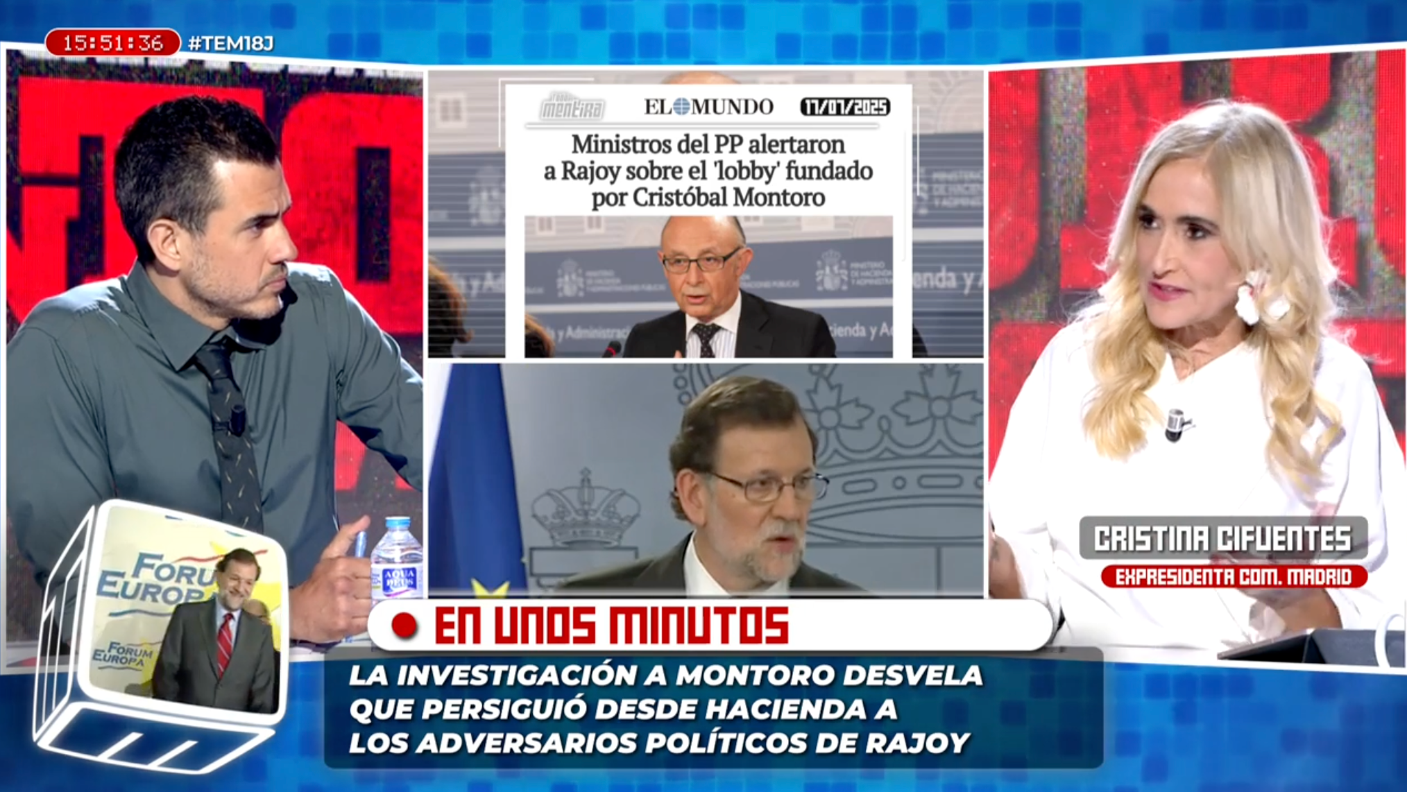 Cristina Cifuentes en 'Todo es mentira'.