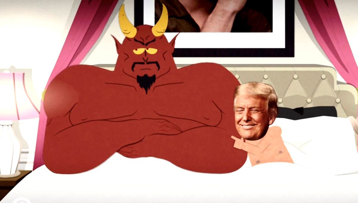 Satán y Donald Trump en 'South Park'