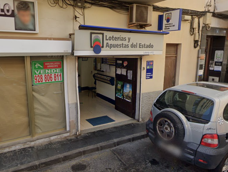Administración de Loterías de Arrecife, en Lanzarote.