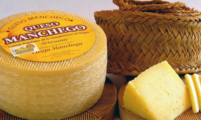 Queijo mancheo com status de fonte